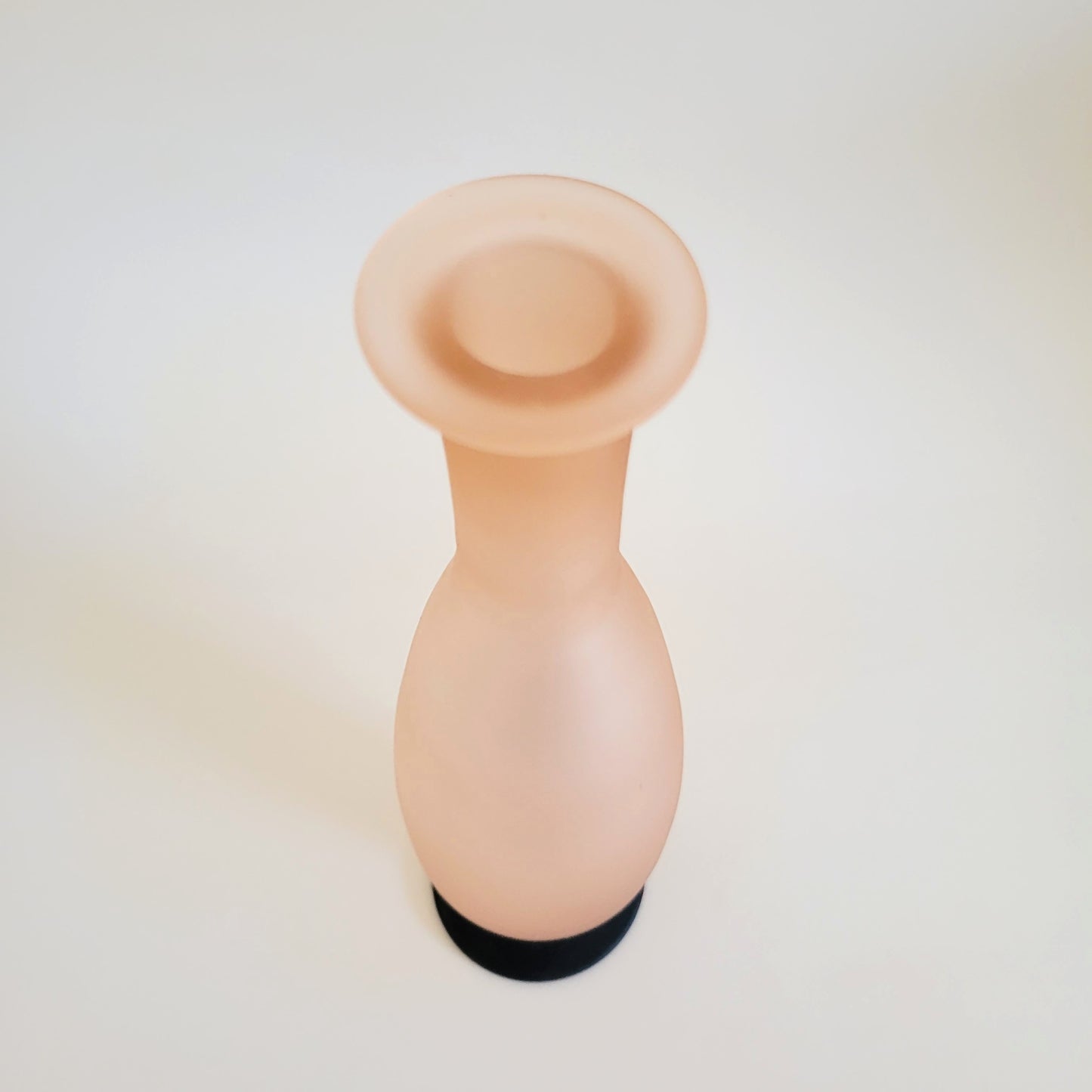 soliflore vintage en verre soufflé