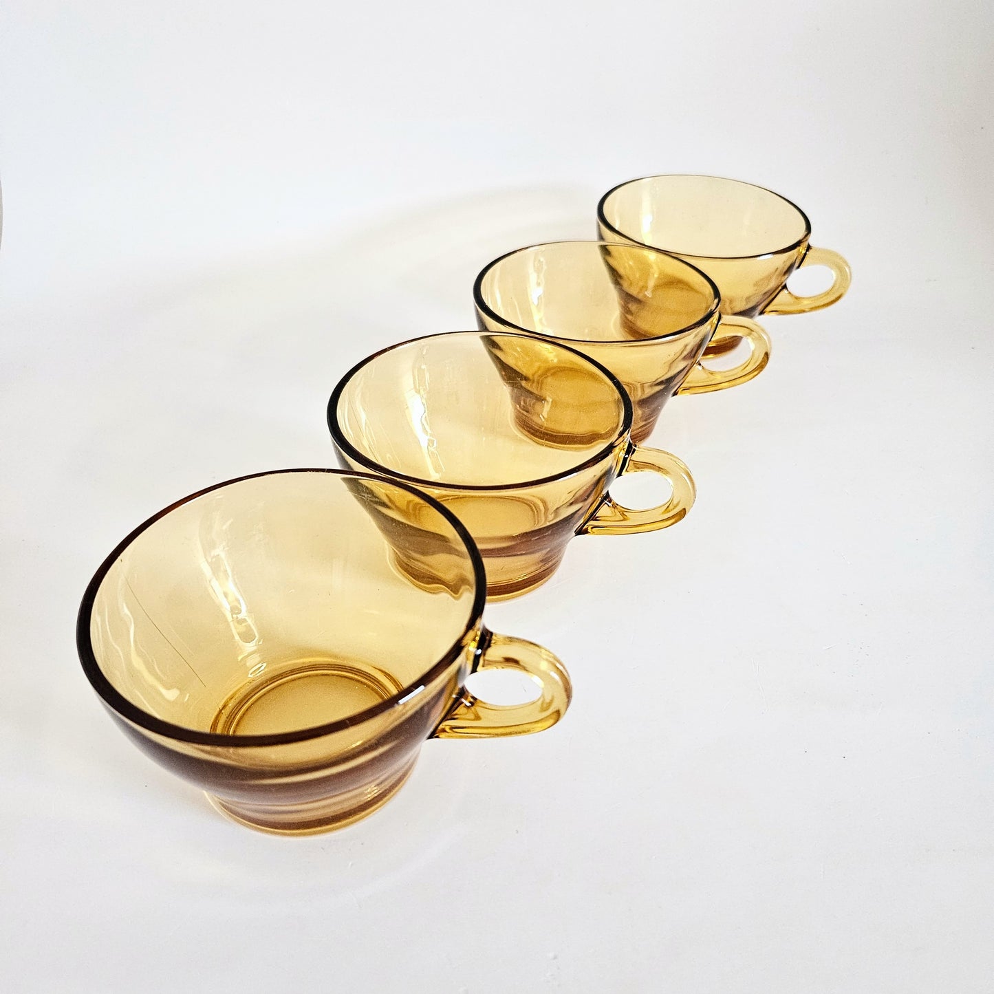 tasses en verre, Vereco x3