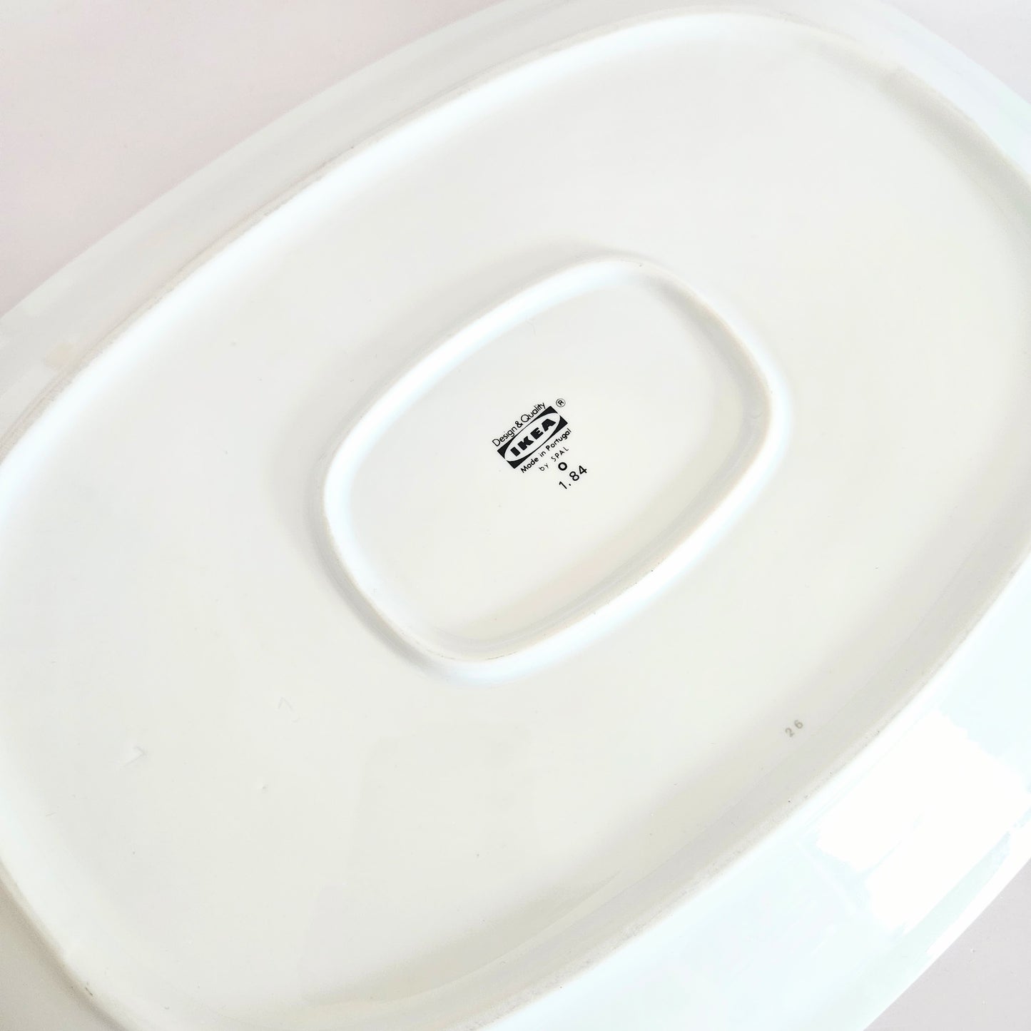 plat de service vintage Ikea 1970s