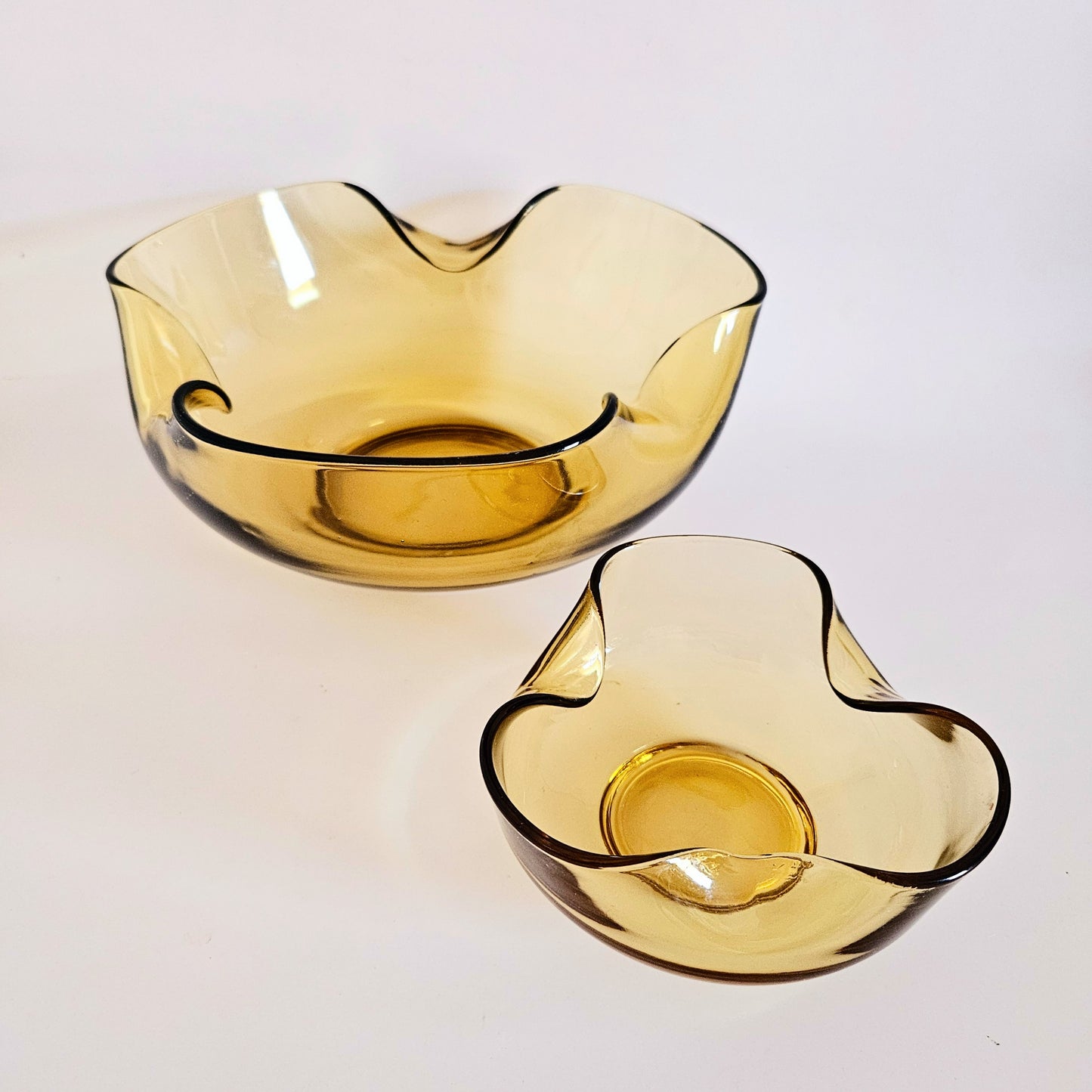 saladier + bol pliés Chip&Dip, Anchor Hocking