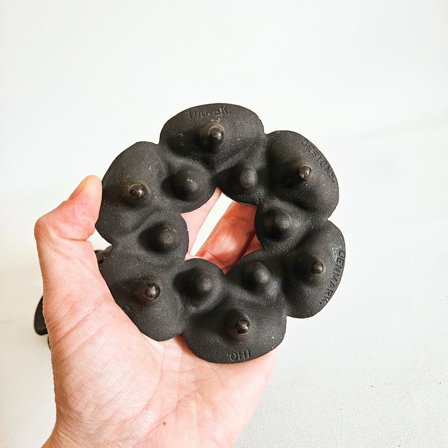 bougeoir Flower vintage Dansk