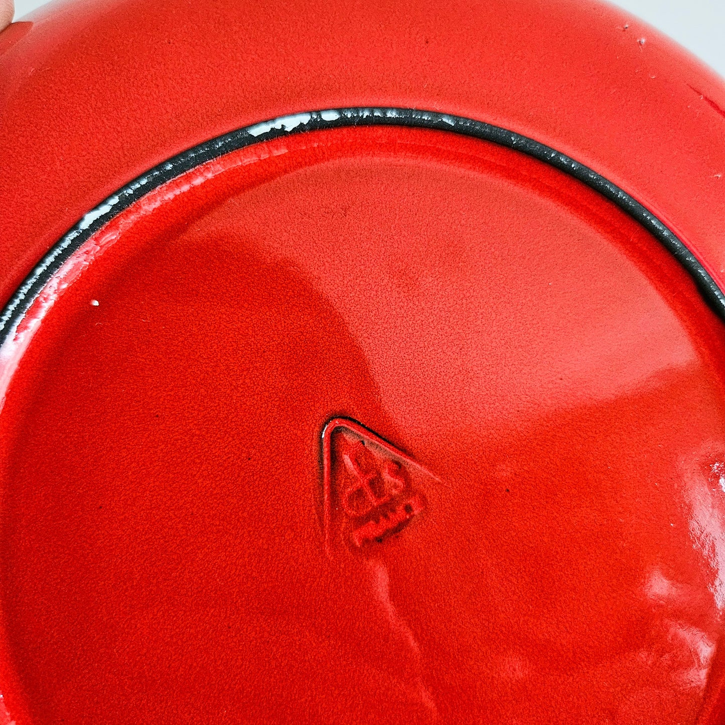 assiettes à fondue vintage en céramique x4