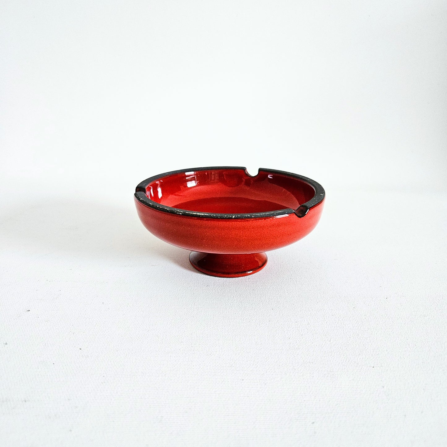 coupelle sur pied vintage en céramique