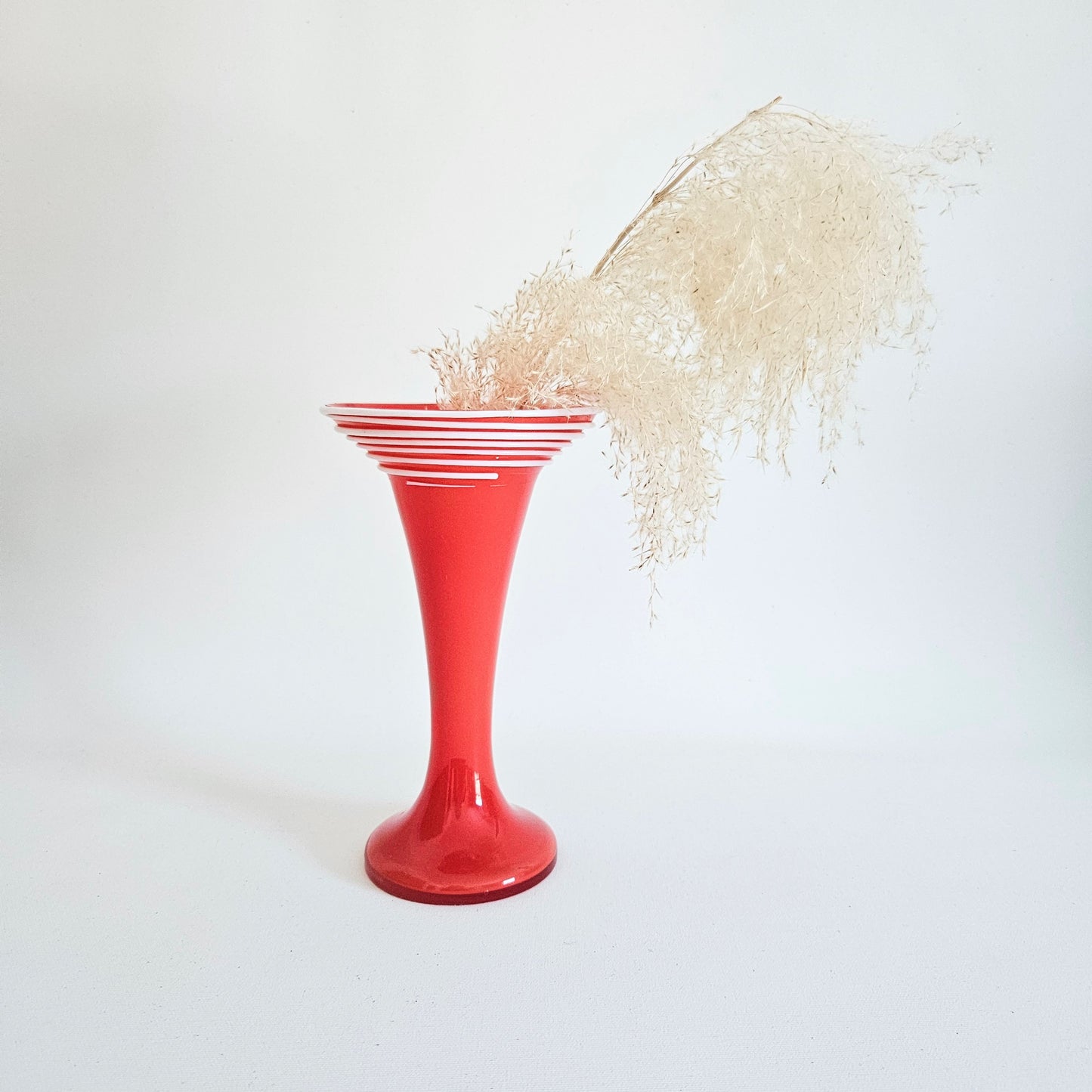 vase soliflore vintage en verre