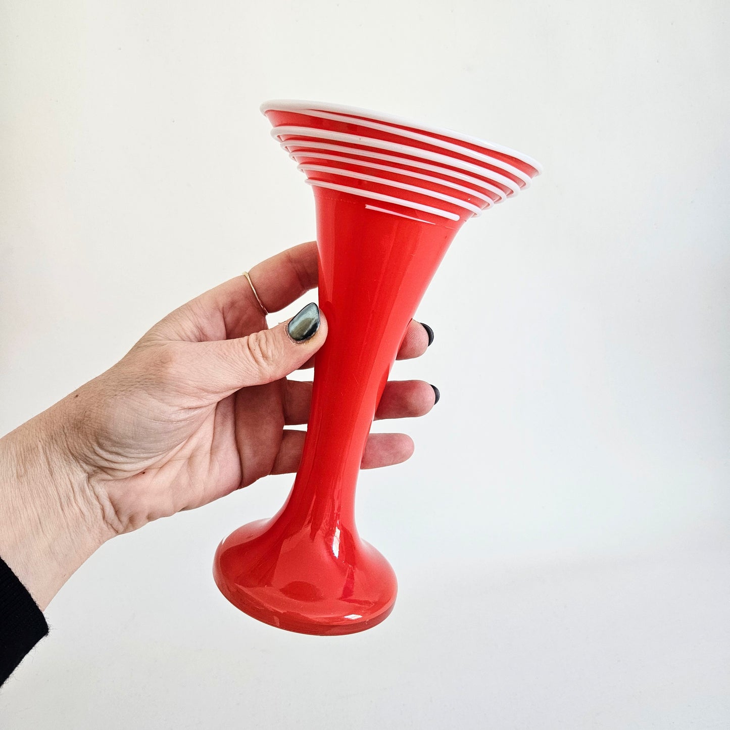 vase soliflore vintage en verre