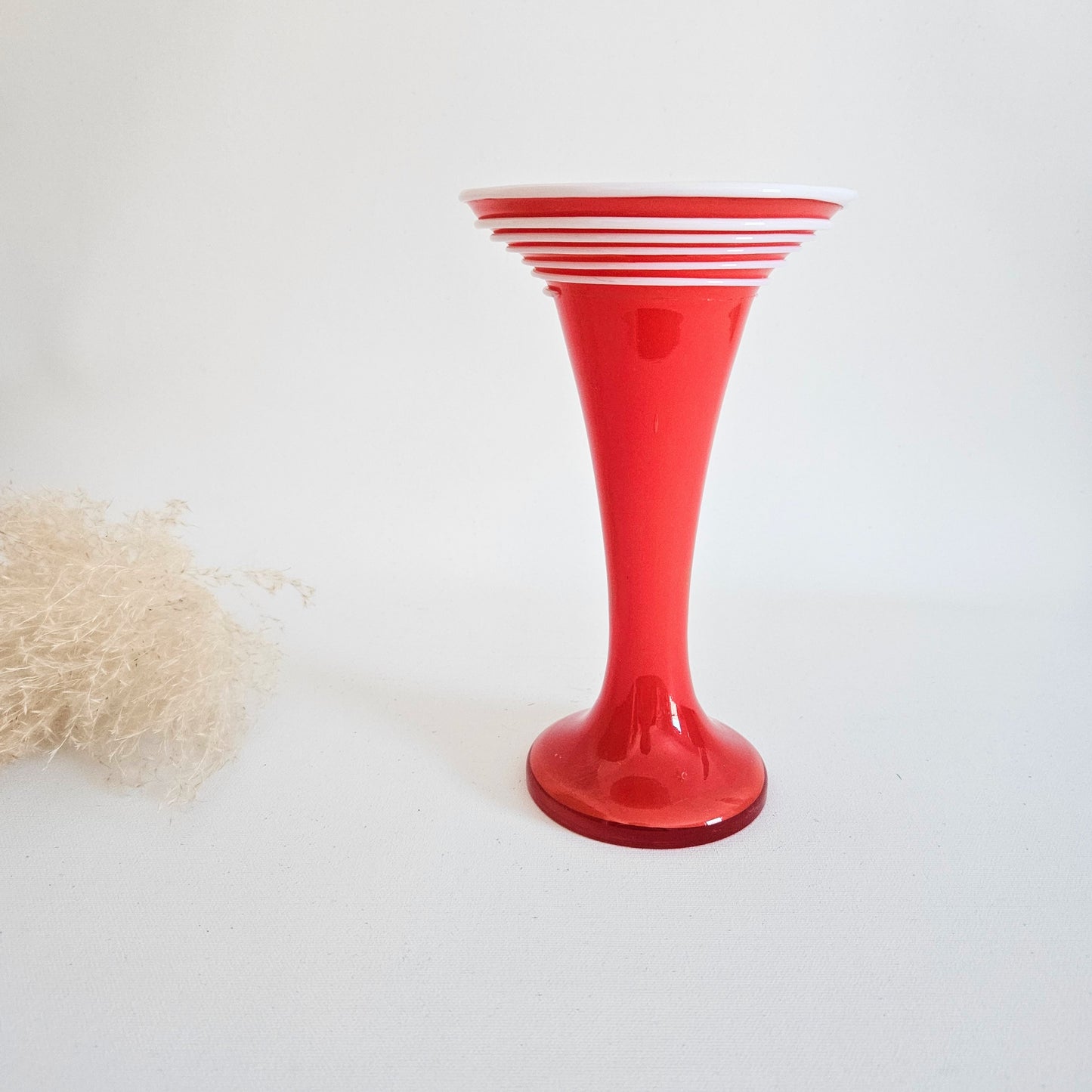vase soliflore vintage en verre