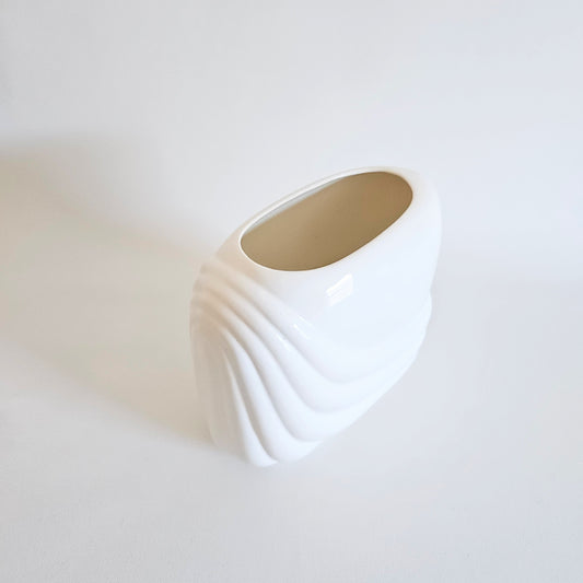 vase vintage art déco 1980s