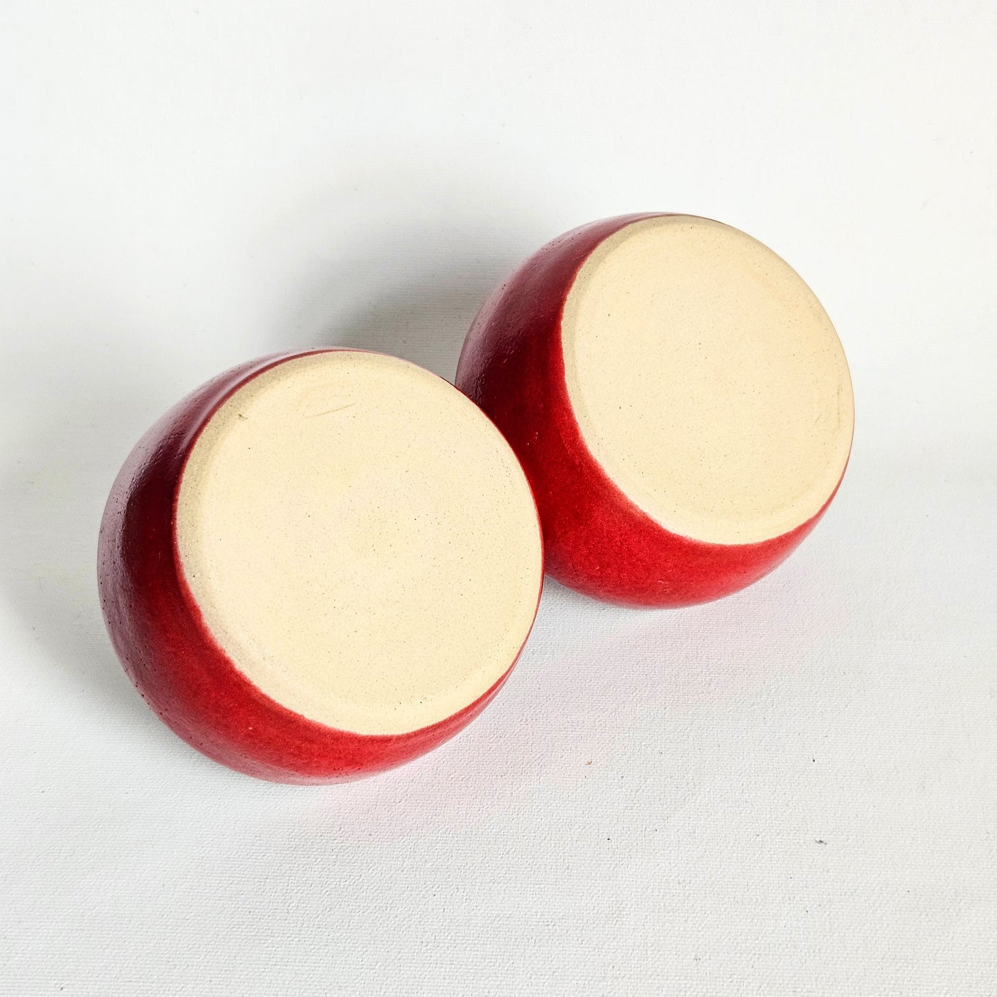 coupelle double en céramique artisanale