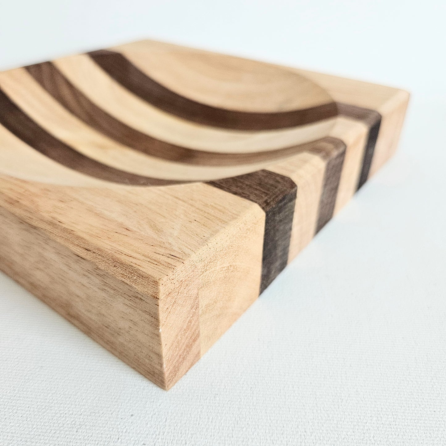 vide-poches vintage en bois