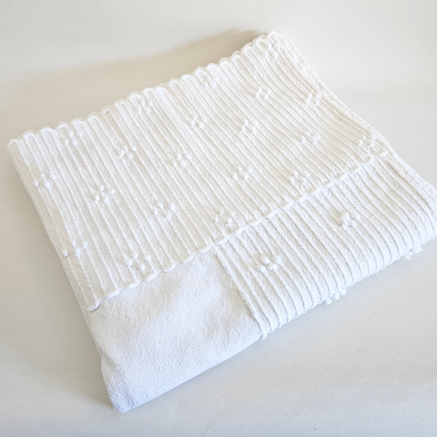 nappe vintage tissée Charlevoix