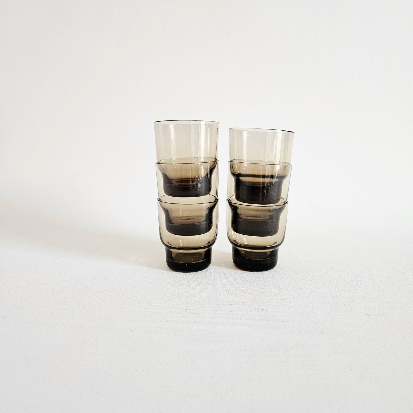 verres à shot fumés x6