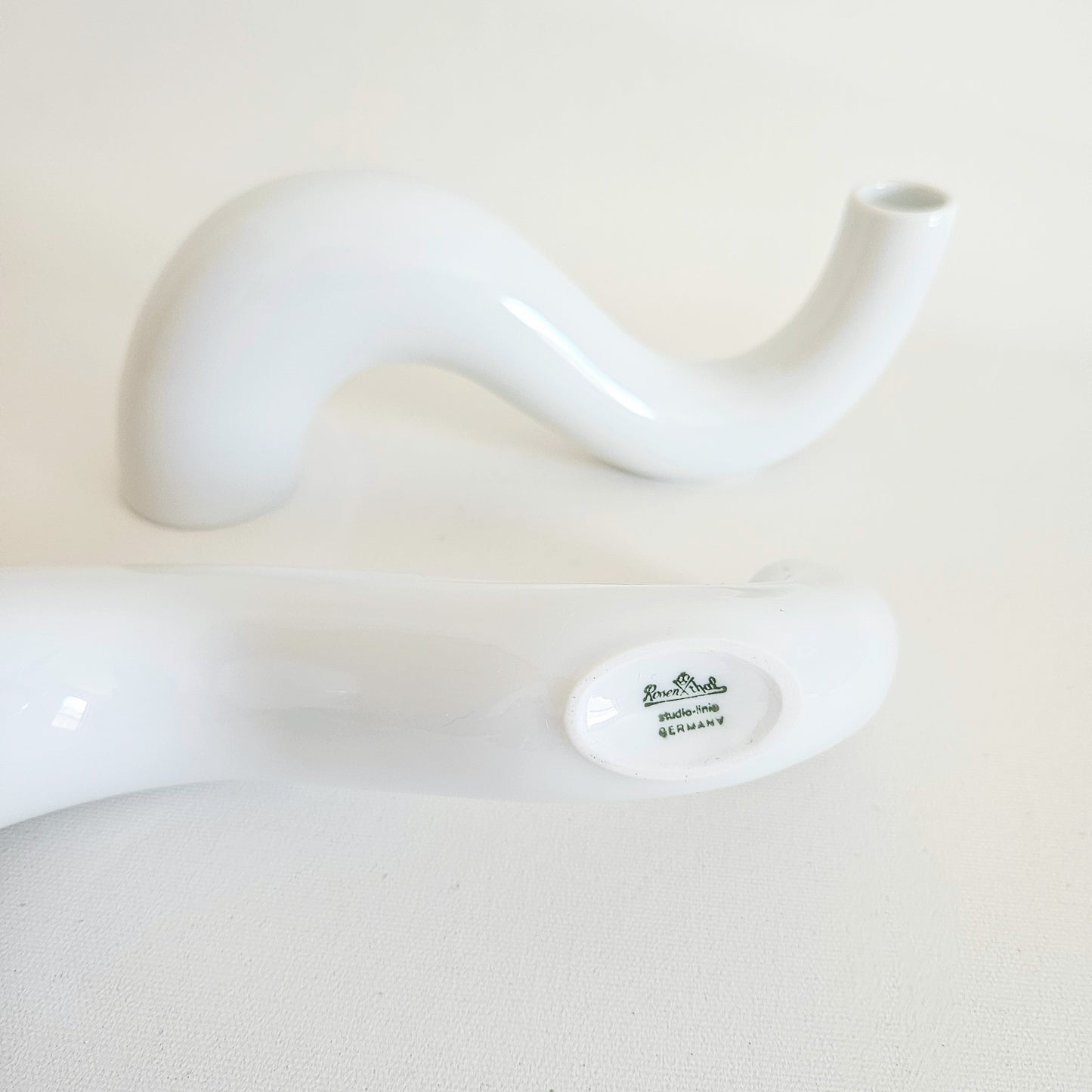 bougeoir vintage en céramique Rosenthal
