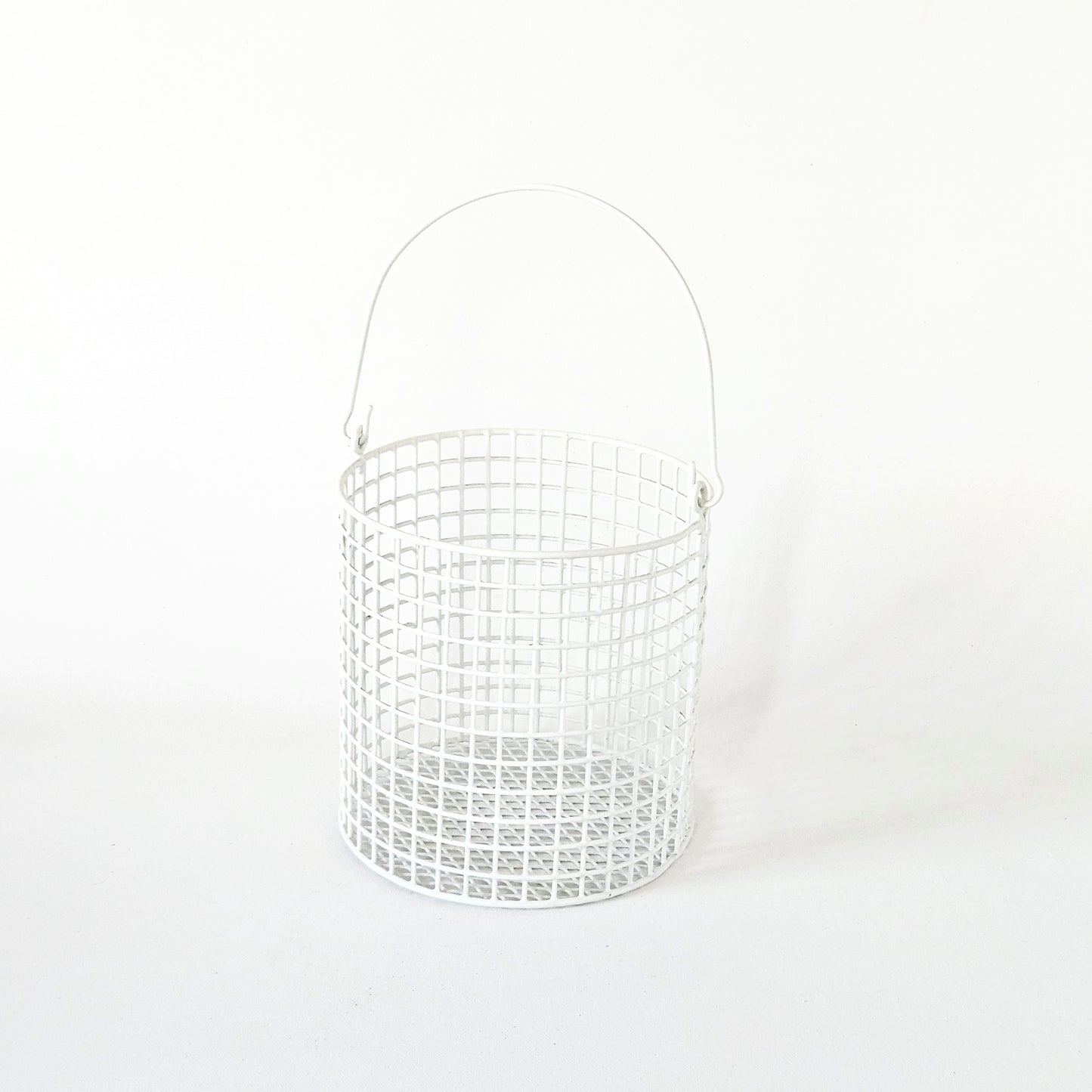 pot à ustensiles quadrillé