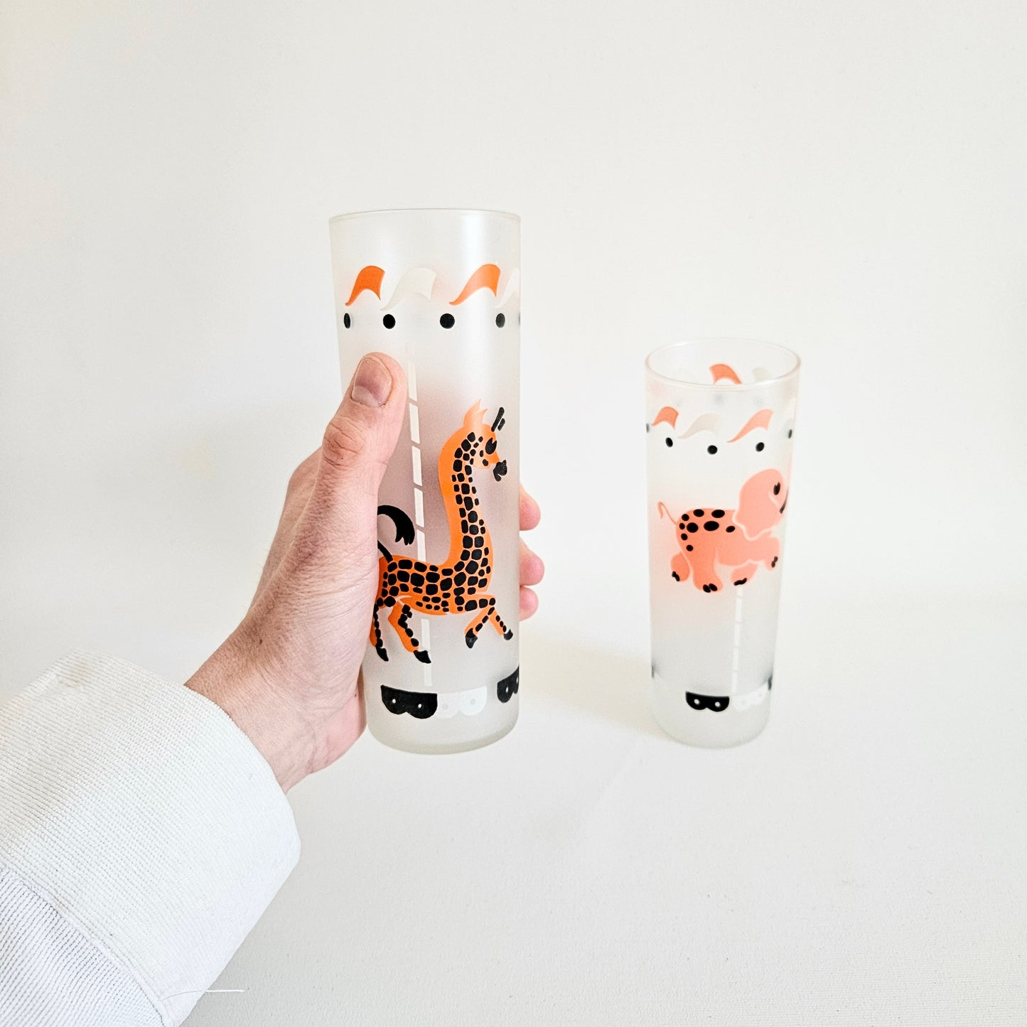 verres Carousel Libbey x2