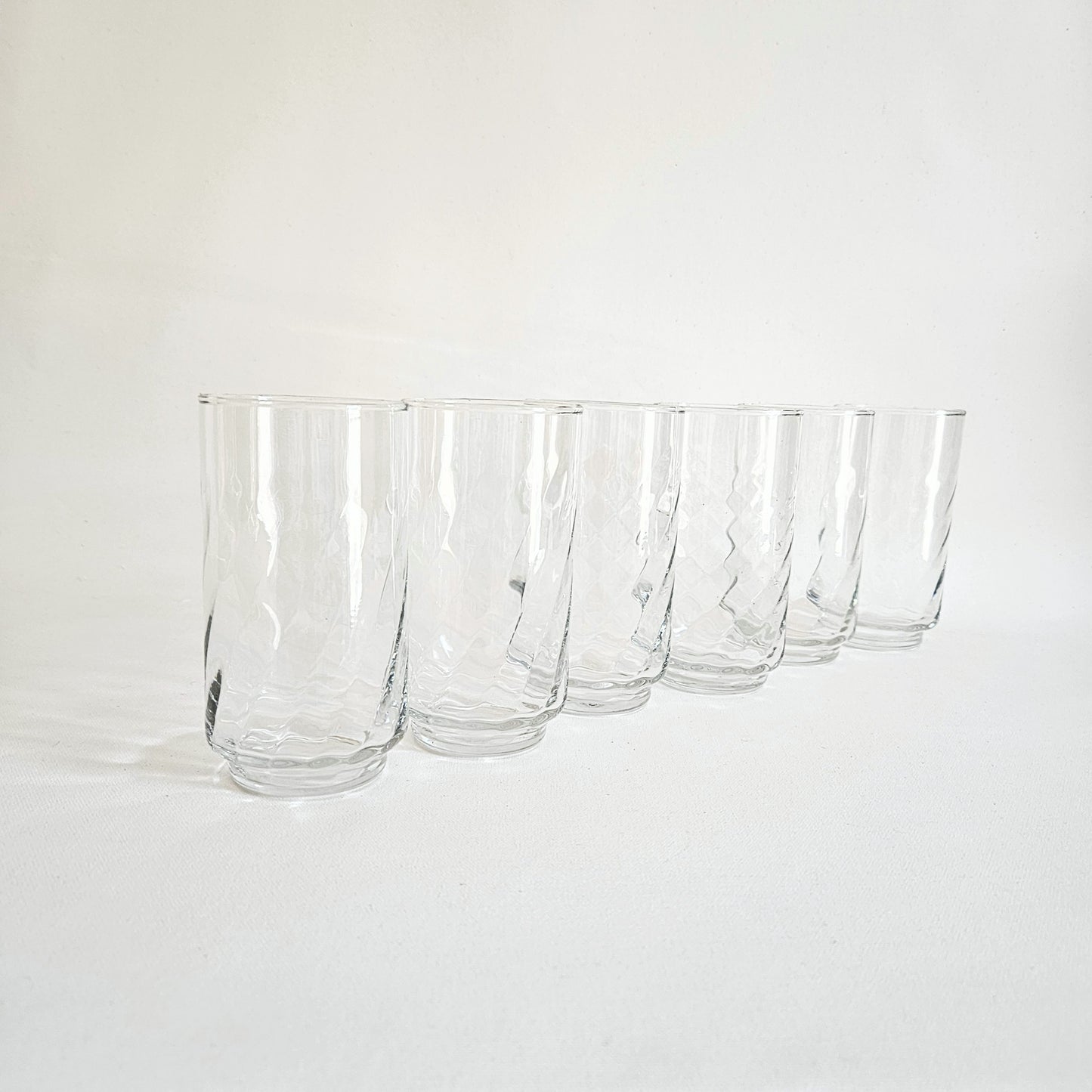 verres high ball Libbey swirl x6