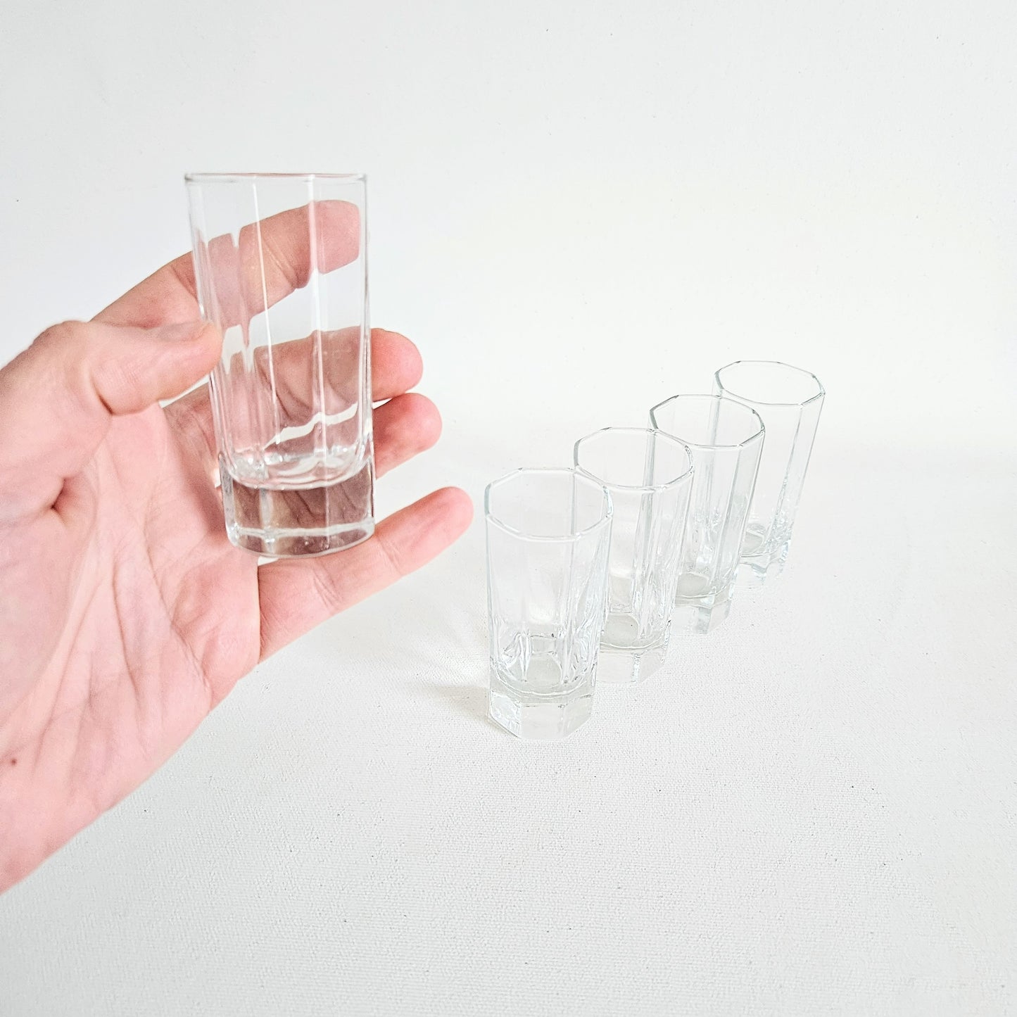 verres à shot vintage Octime x5