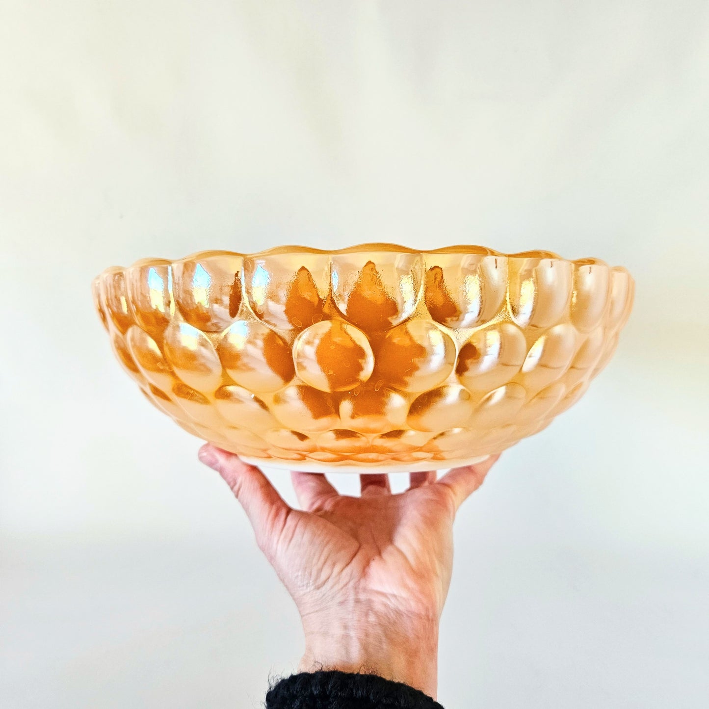 saladier vintage Bubble Anchor Hocking Fire-King