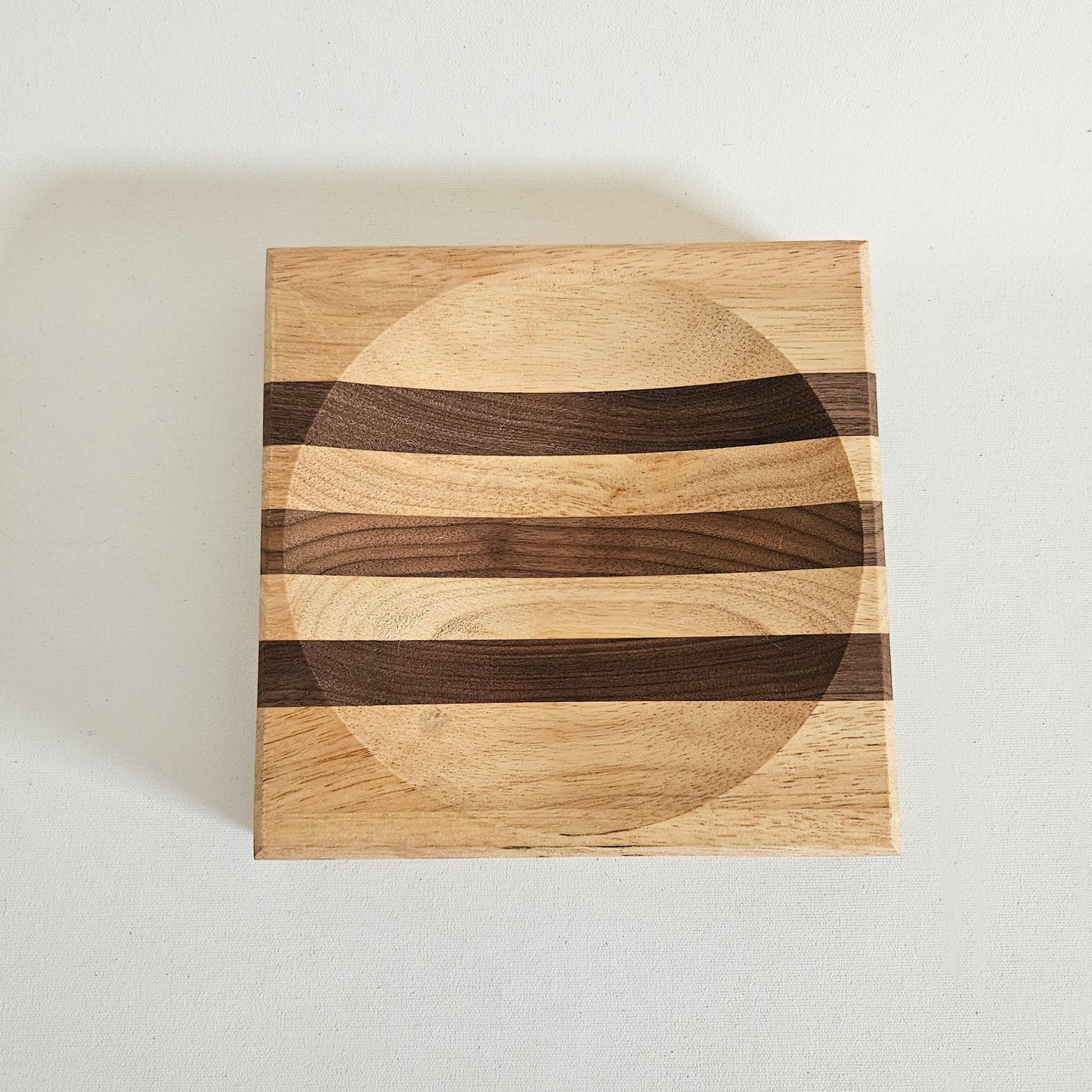vide-poches vintage en bois