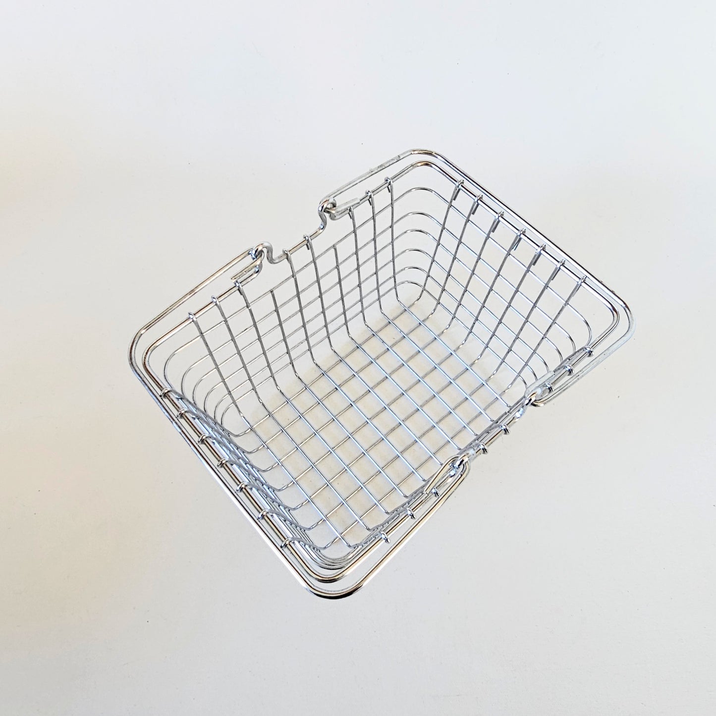 panier à fruits/rangement chromé