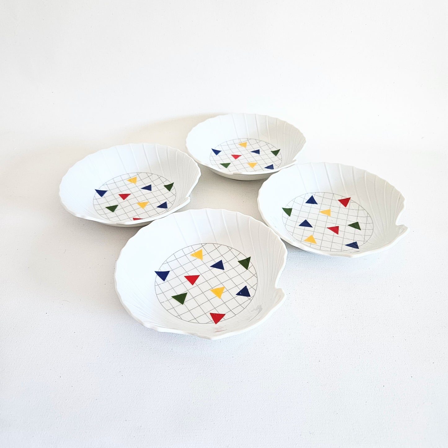 coupelle Coquillage vintage memphis, Algar x4
