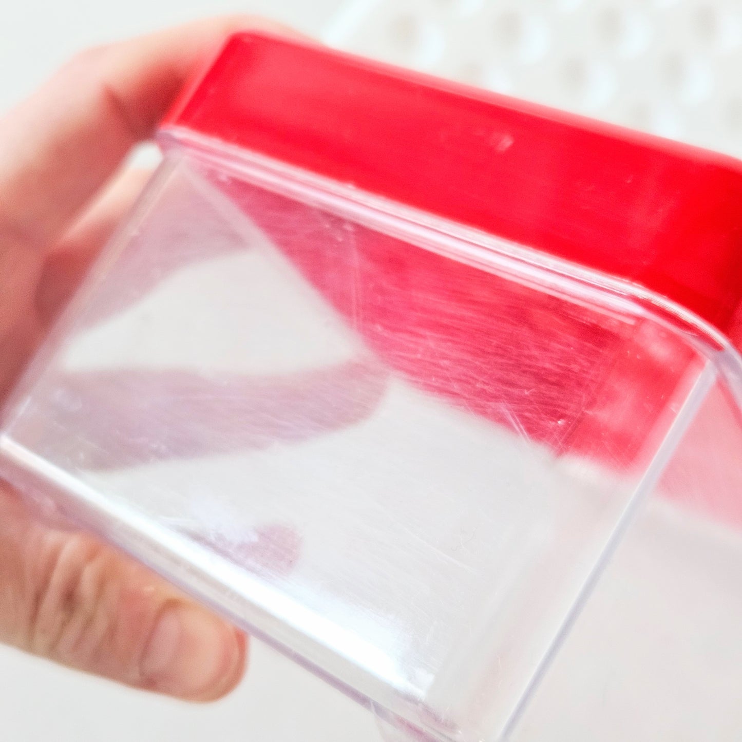 contenants-boîtes en plastique vintage x2