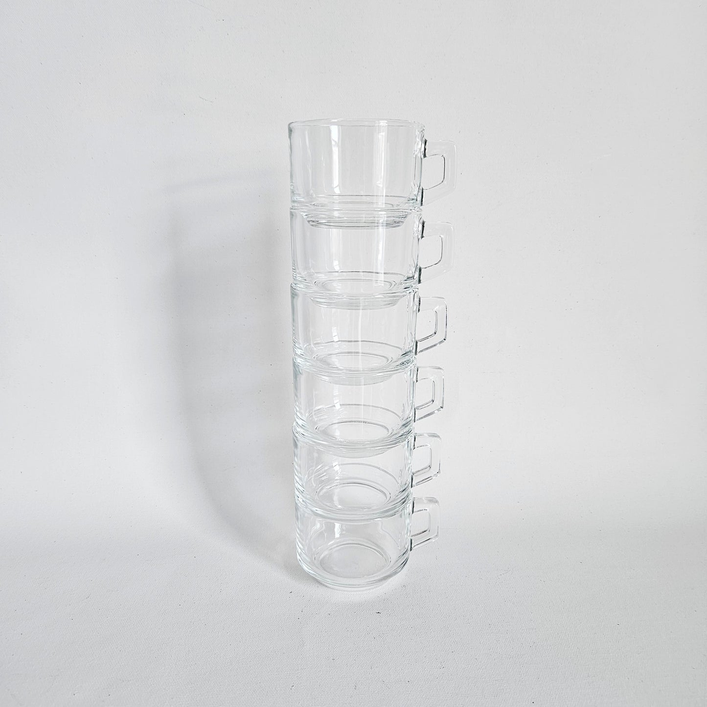 tasses vintage Vereco, France x6