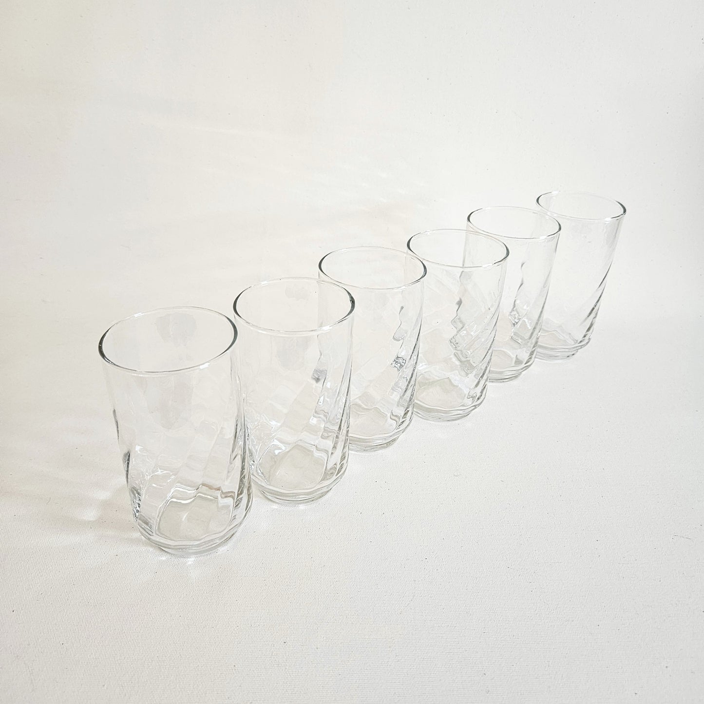 verres high ball Libbey swirl x6