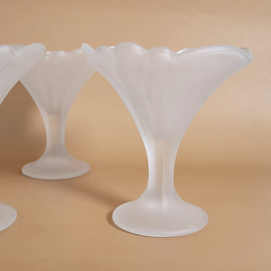 coupes à dessert art déco x2