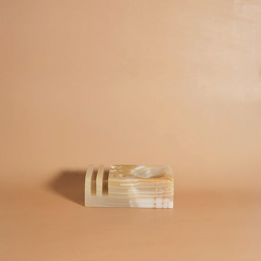 organiseur de bureau en onyx