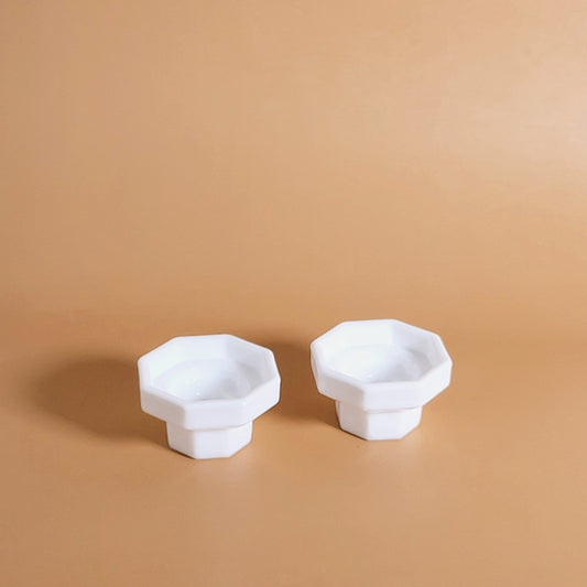 bougeoirs Octime vintage x2