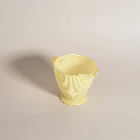 saucière-crémier vintage en verre