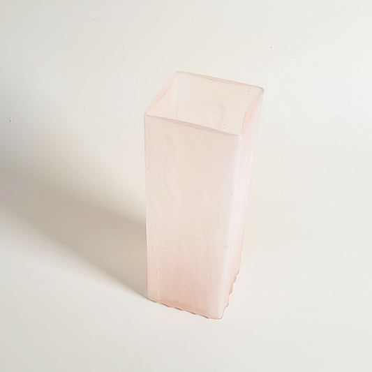 vase en verre givré Waldonia