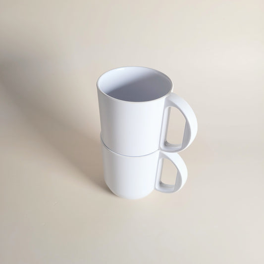 tasses vintage en mélamine Cameleon x2