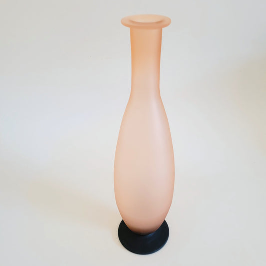 soliflore vintage en verre soufflé