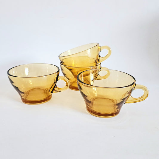 tasses en verre, Vereco x3