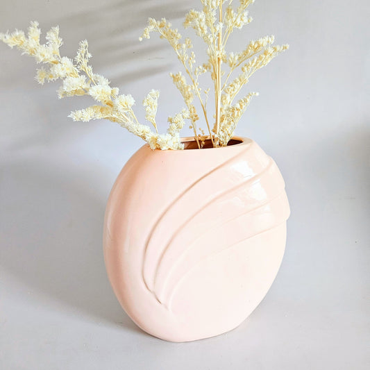 vase vintage art déco 1980s