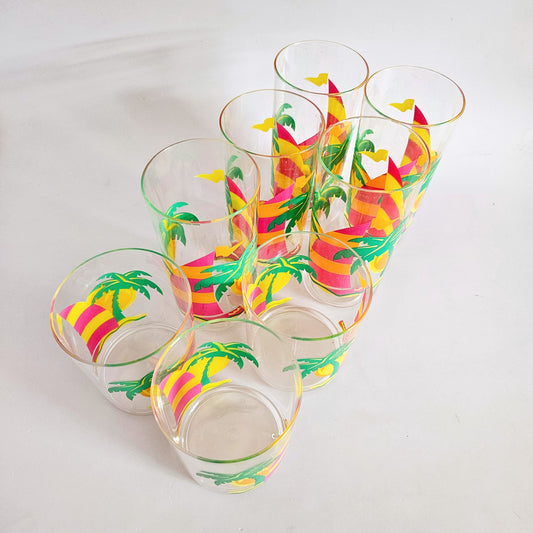 verres 1990s Palmiers x2 (Copie)