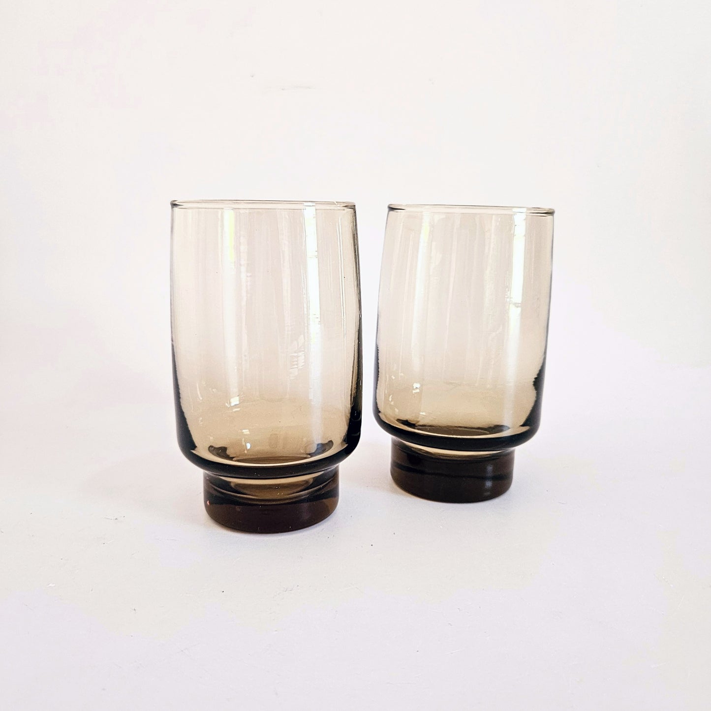 verres fumés Libbey x2