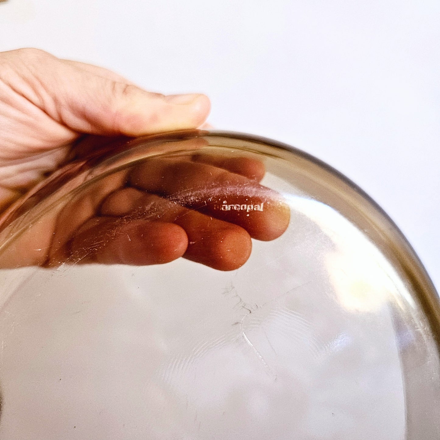 plat en verre fumé Arcopal