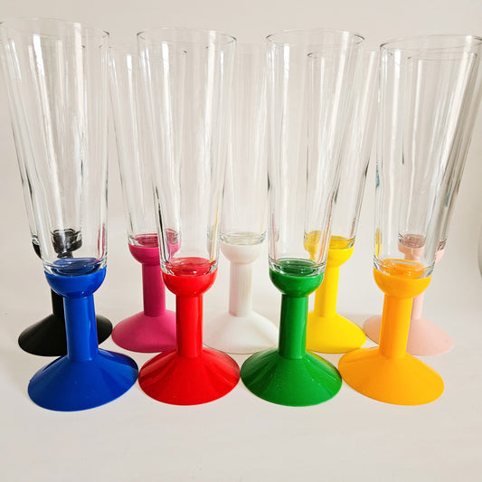 flûtes à pied Oktett Bodum x2 - plusieurs couleurs dispo