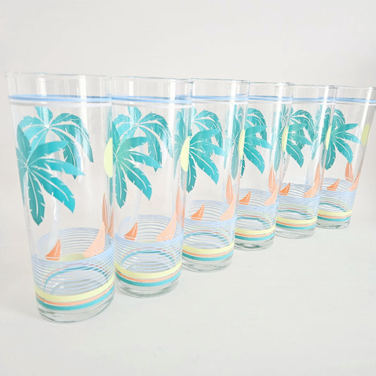 verres Plage high ball x6