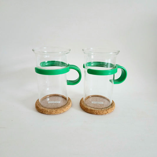 tasses hautes vintage Bodum x2 - plusieurs couleurs dispo