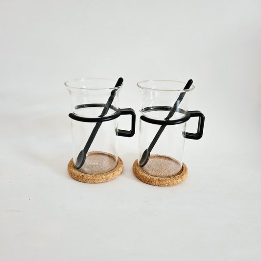 tasses hautes vintage Bodum x2 - plusieurs couleurs dispo