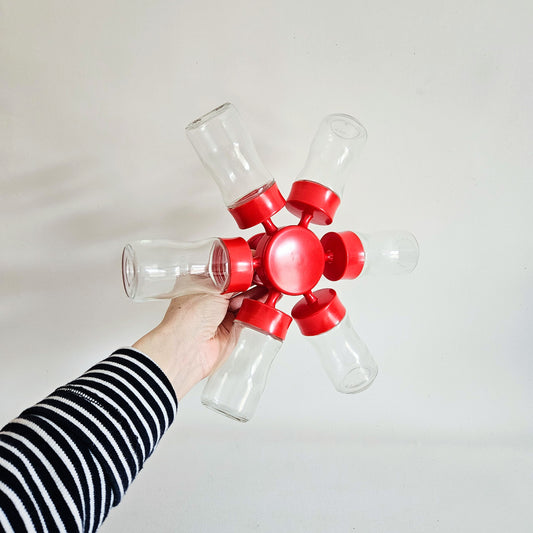 rack-roue à épices mural vintage 'Busy Susan'