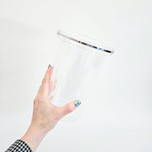 seau rafraîchisseur à bouteille vintage