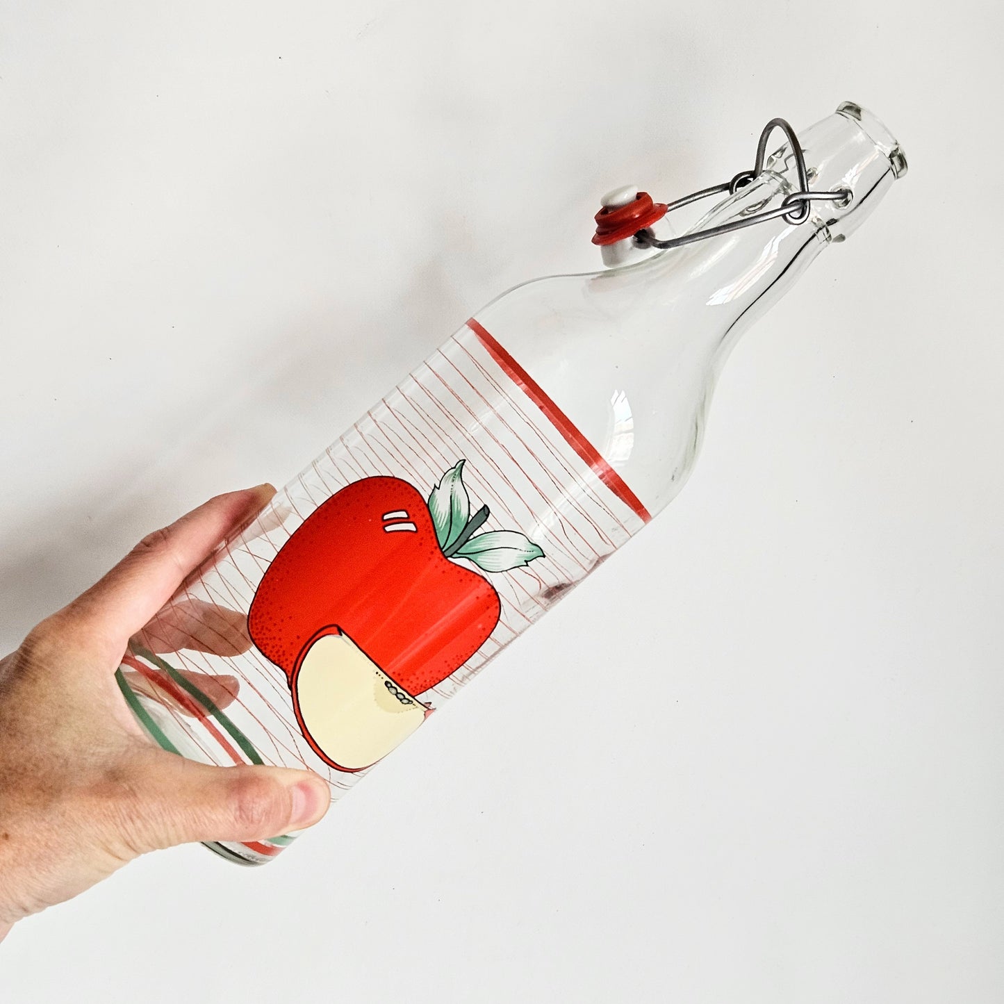 bouteille en verre Pommes