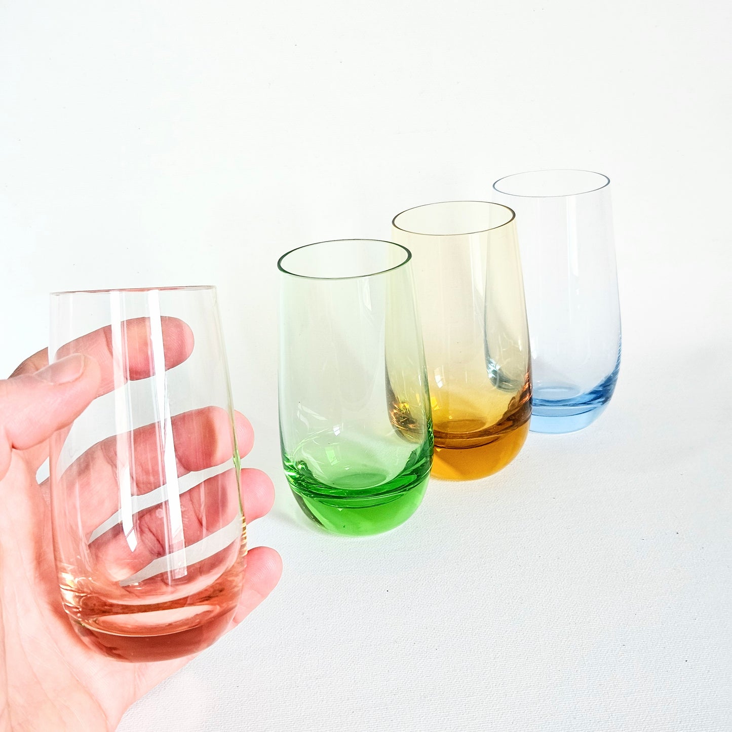verres colorés