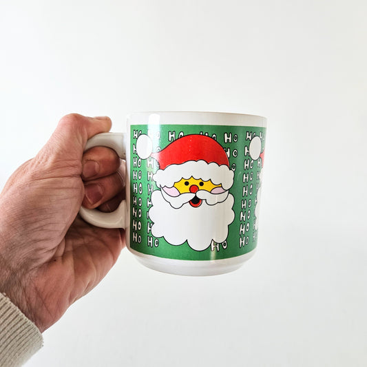 tasse vintage Noël Ho Ho Ho