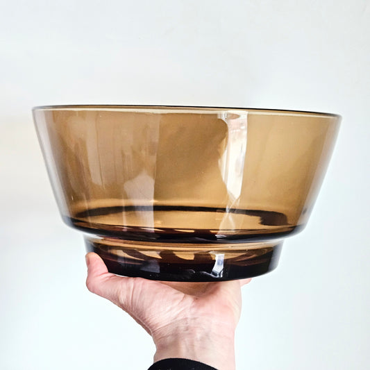 saladier en verre fumé, Vereco France