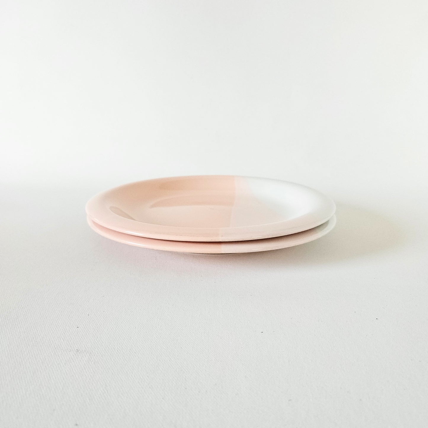 assiettes à dîner vintage Trio, Japan x2